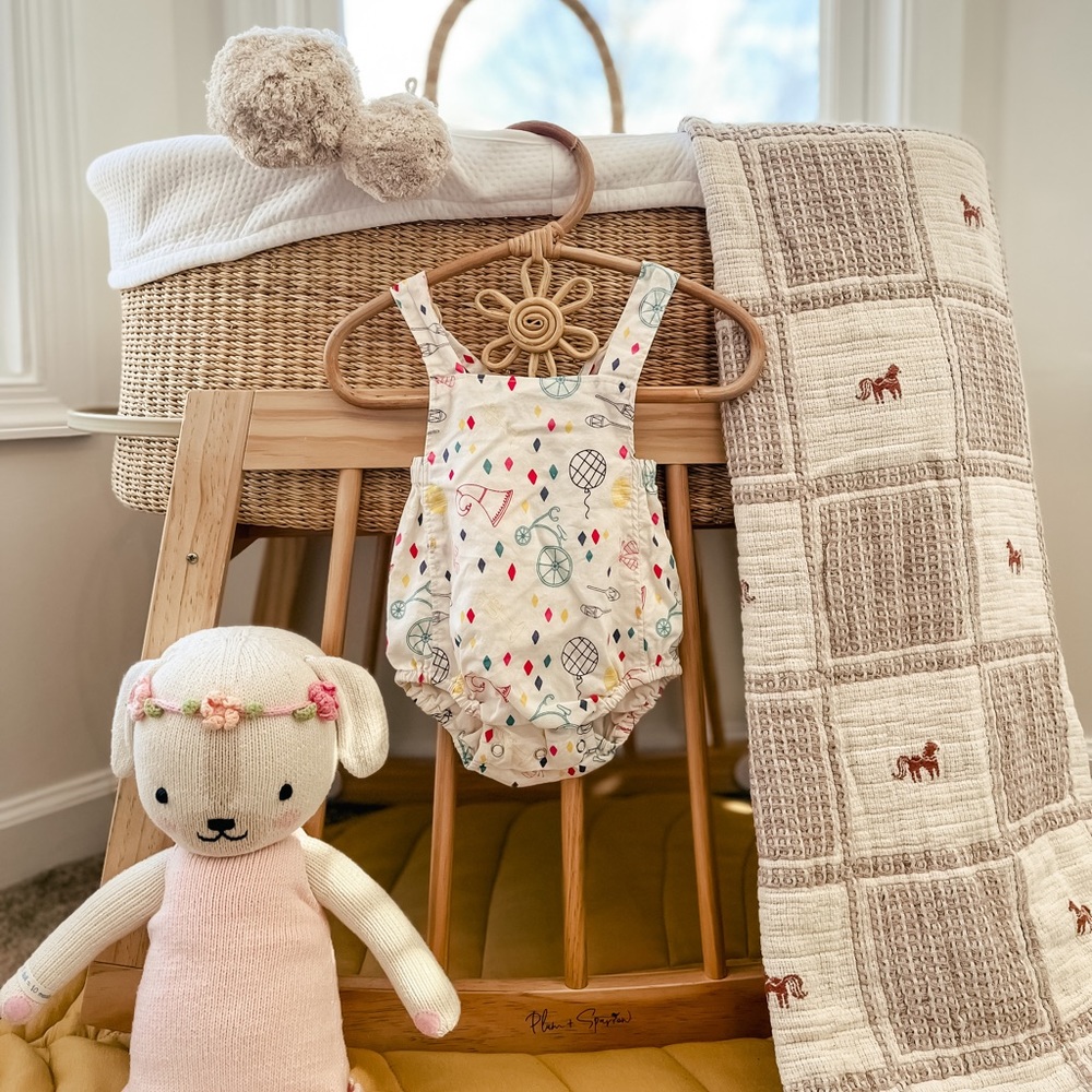 LALI Kids Tie Romper 6M